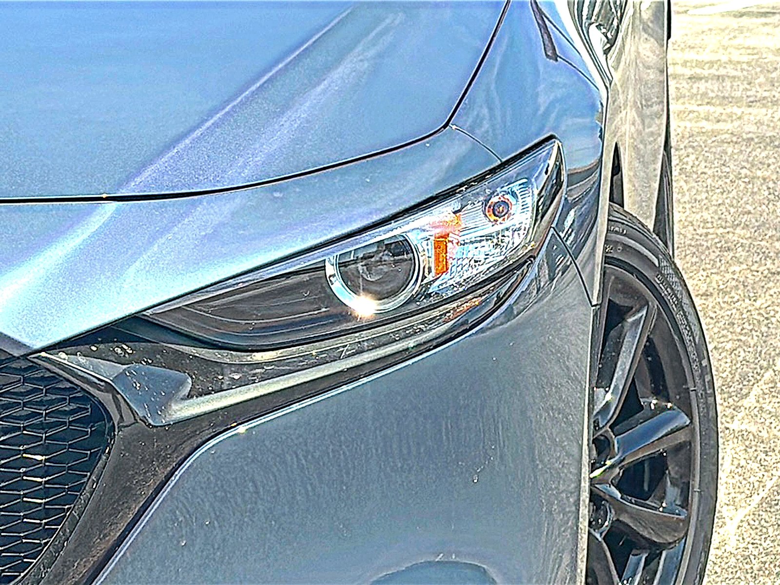 Used 2025 Polymetal Gray Metallic Mazda 2.5 S Carbon Edition image 4