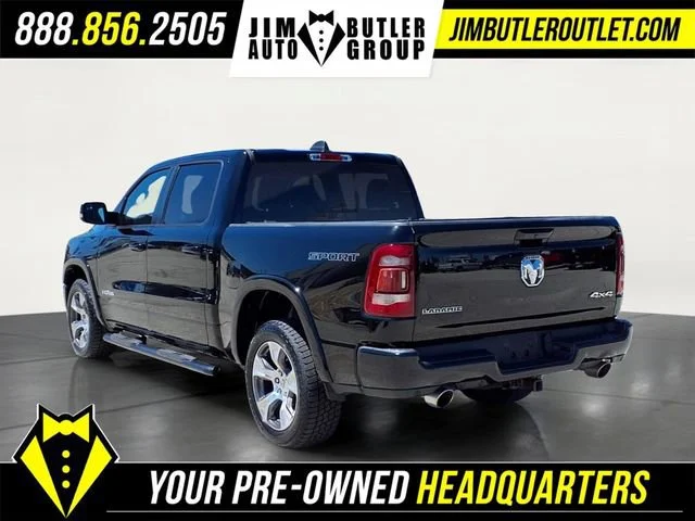 Used 2020 Black Ram Laramie Crew Cab 4x4 5