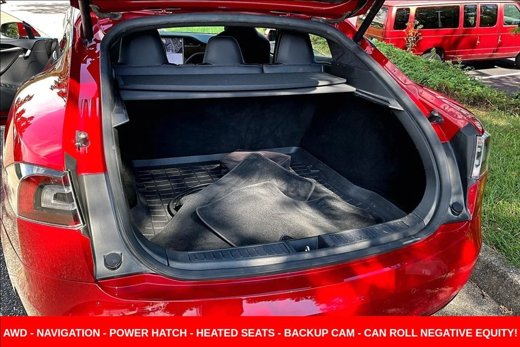 Used 2018 Red Tesla 100D image 24