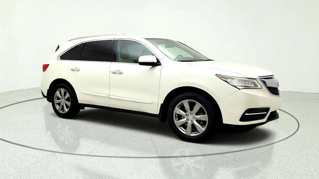 Used 2016 White Diamond Pearl Acura SH-AWD 4dr w/Advance/AcuraWatch Plus image 3
