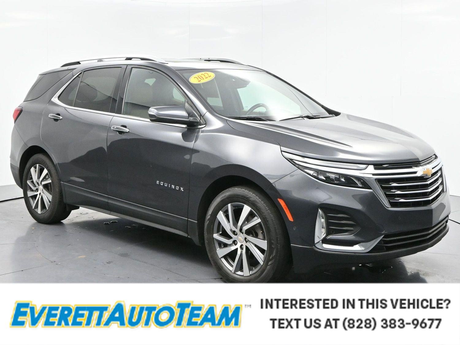 Used 2022 Iron Gray Metallic Chevrolet Premier image 1