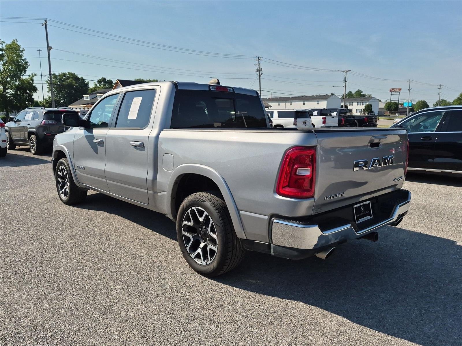 Used 2025 Billet Silver Metallic Clearcoat Ram Laramie image 3
