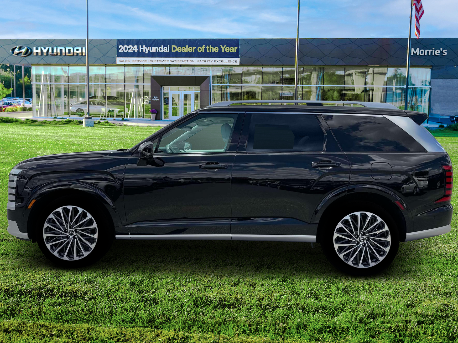 New 2026 Abyss Black Hyundai Calligraphy AWD image 3