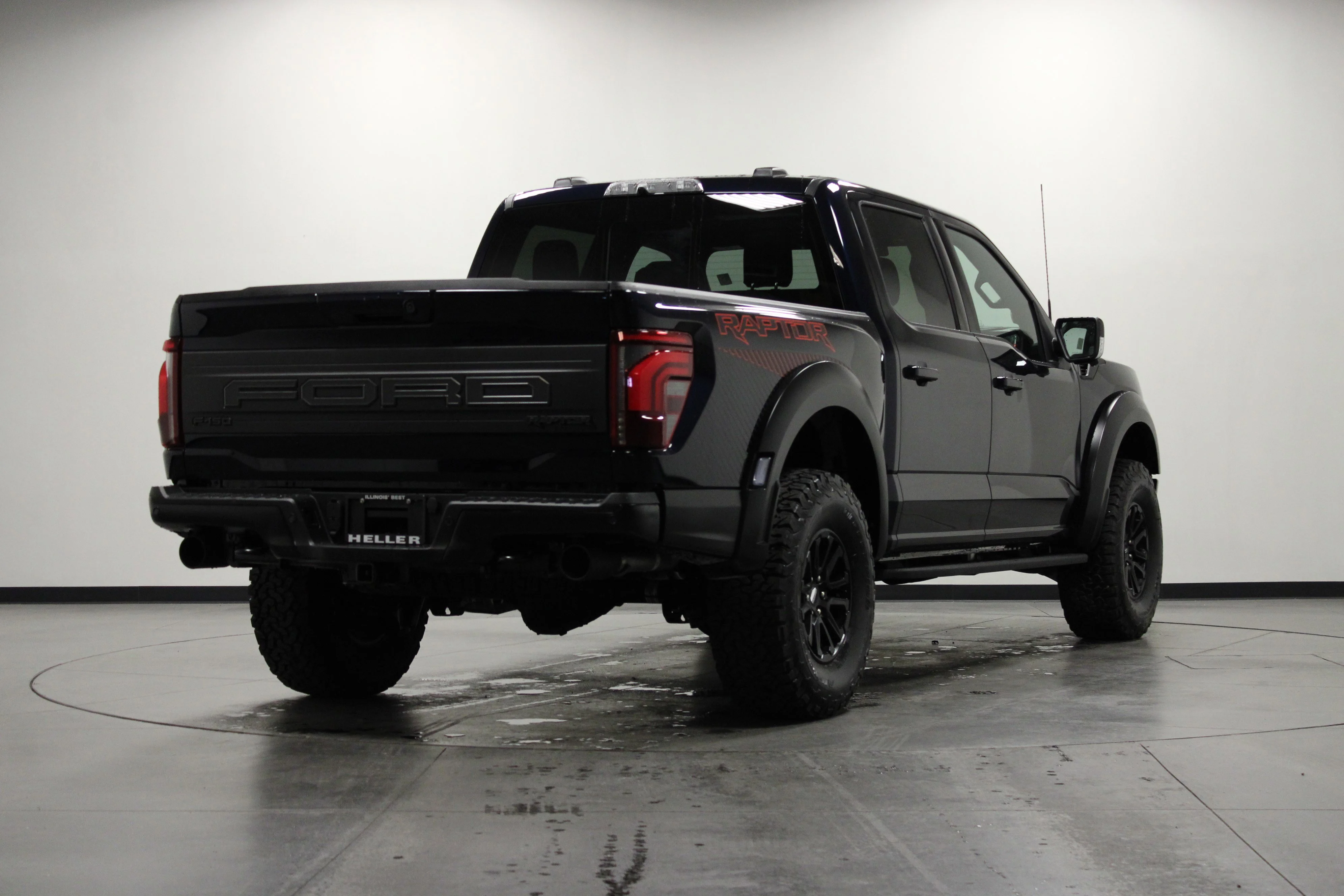 Used 2025 Antimatter Blue Metallic Ford Raptor image 4