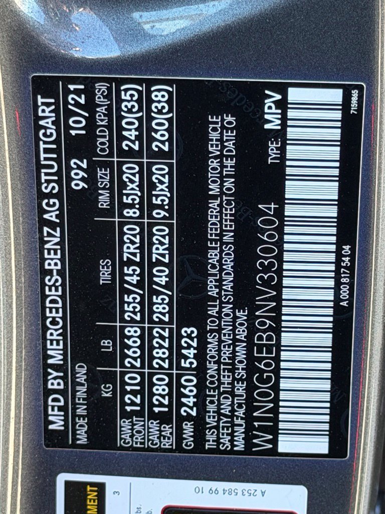 Certified Used 2022 Gray Mercedes-Benz GLC 43 AMG® image 26