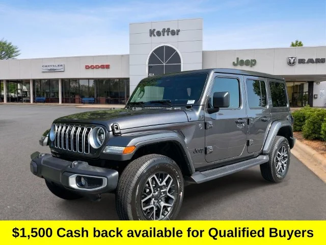 New 2027 Gray Jeep Sahara image 1