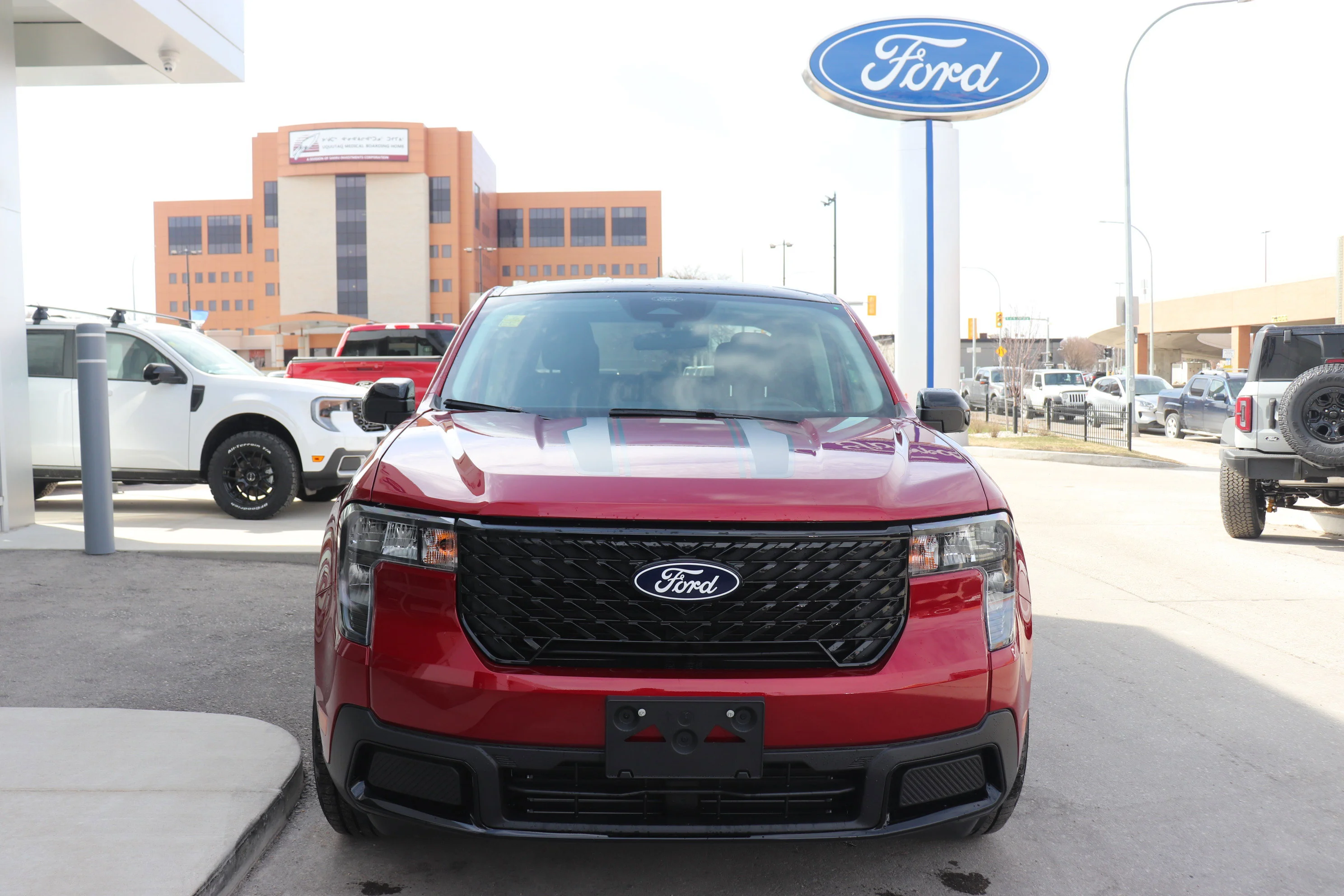New 2026 RUBY RED METALLIC TINTED CC Ford XLT image 2
