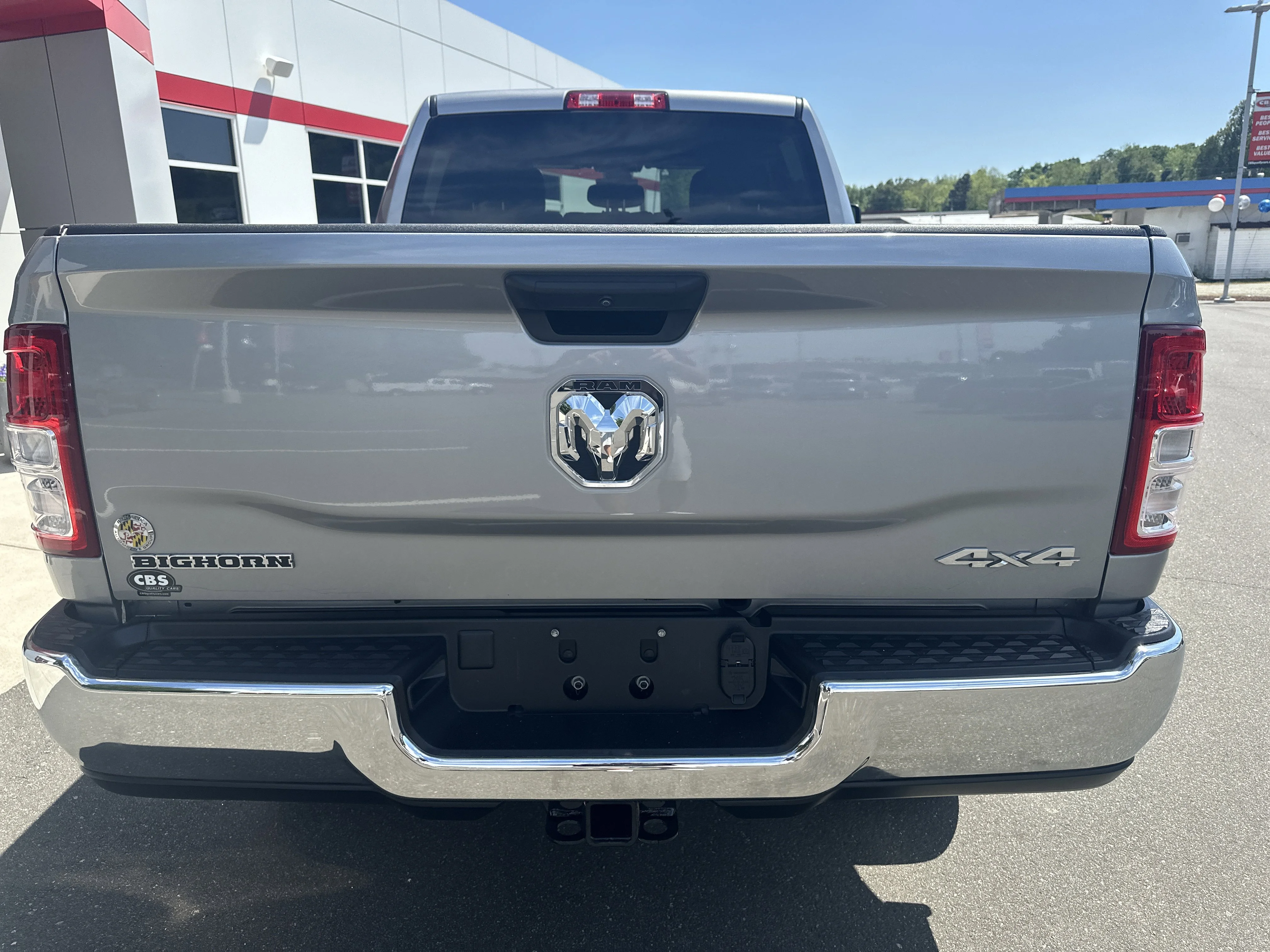 Used 2024 Billet Silver Metallic Clearcoat Ram Big Horn image 7