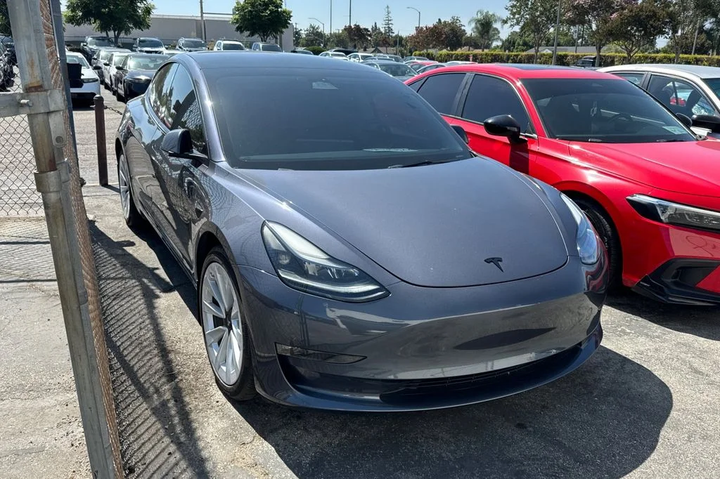 Used 2023 Tesla Model 3 Base with VIN 5YJ3E1EA6PF571221 for sale in Whittier, CA