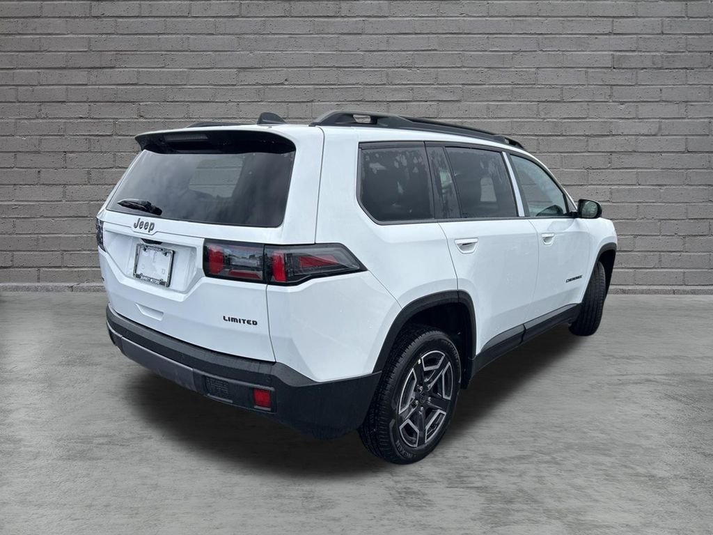 New 2026 Bright White Clear-Coat Exterior Paint Jeep Limited image 7