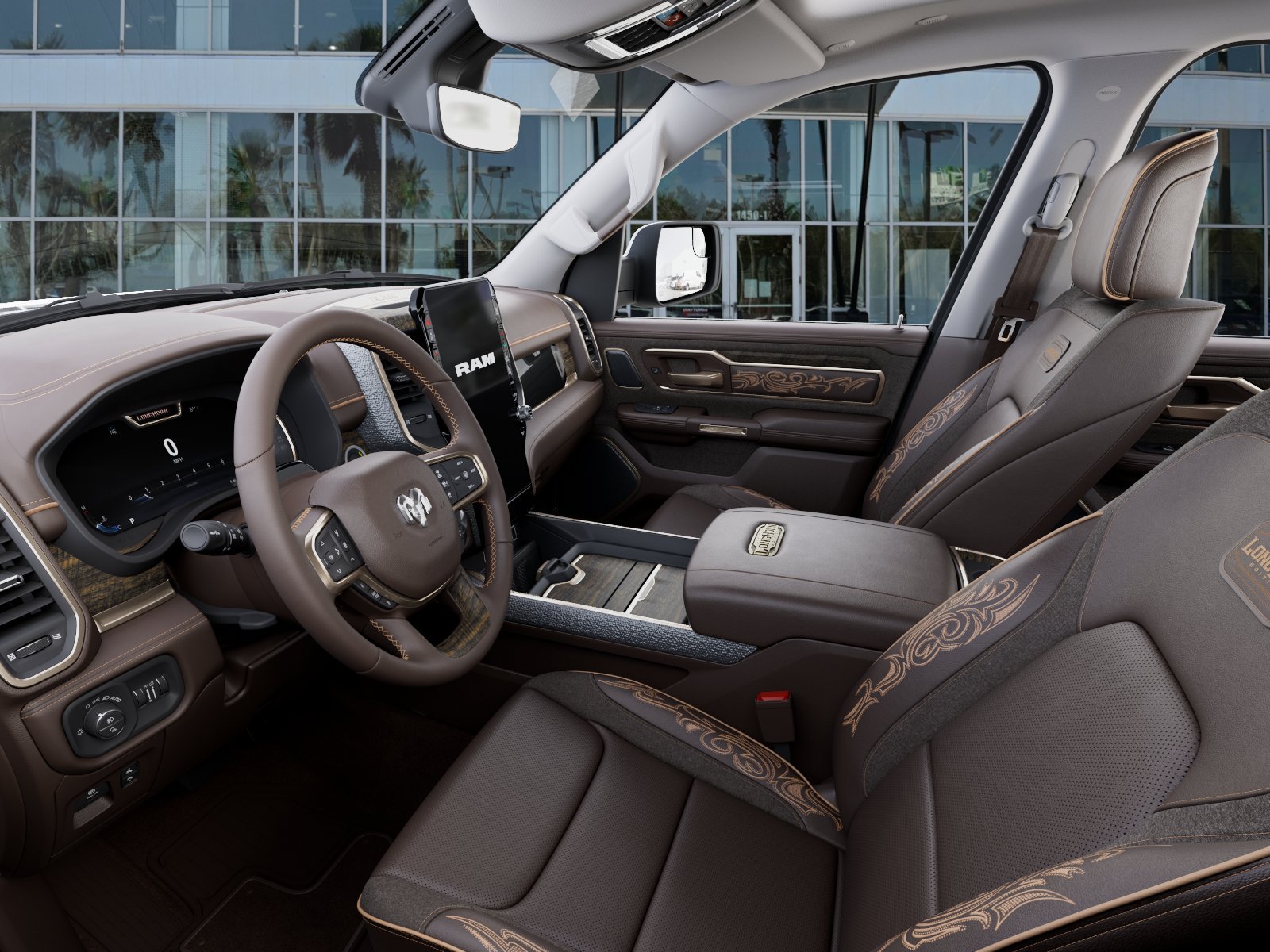 New 2026 Diamond Black Crystal Pearl-Coat Exterior Paint RAM Limited Longhorn image 22