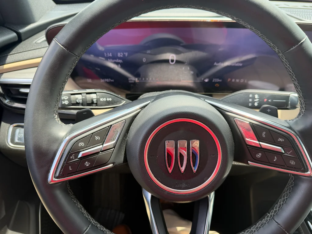Used 2025 Cherry Red Tintcoat Buick Preferred image 2
