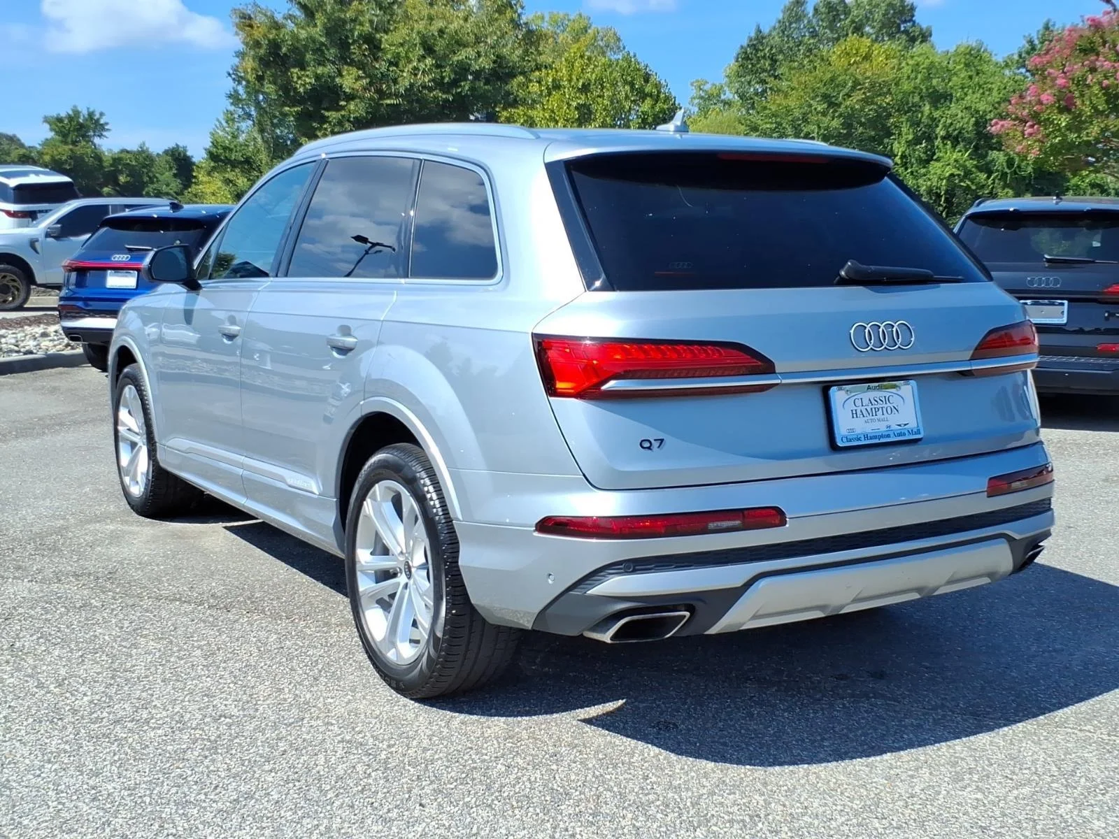 Certified Used 2025 Satellite Silver Metallic Audi Premium Plus image 10