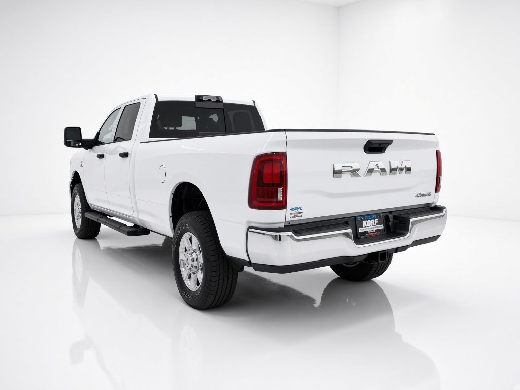 New 2026 Bright White Clear-Coat Exterior Paint RAM Tradesman image 8