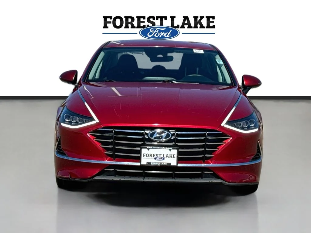 Used 2023 Hyundai Sonata SE with VIN KMHL24JAXPA313563 for sale in Forest Lake, Minnesota