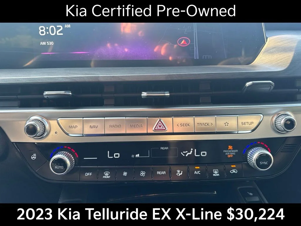 Certified Used 2023 Green Kia EX X-Line image 31