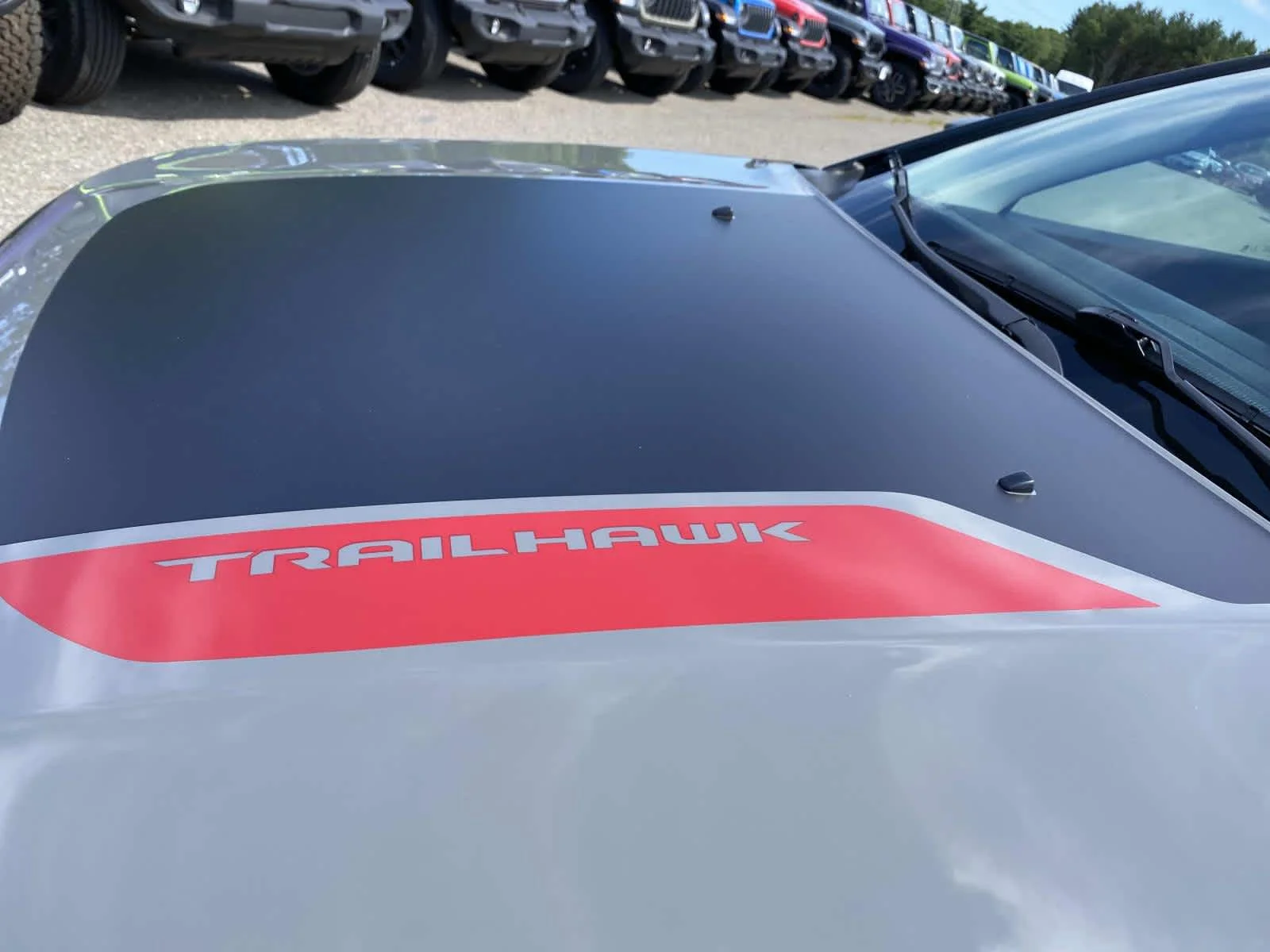 Certified Used 2022 Sting-Gray Clearcoat Jeep Trailhawk image 12