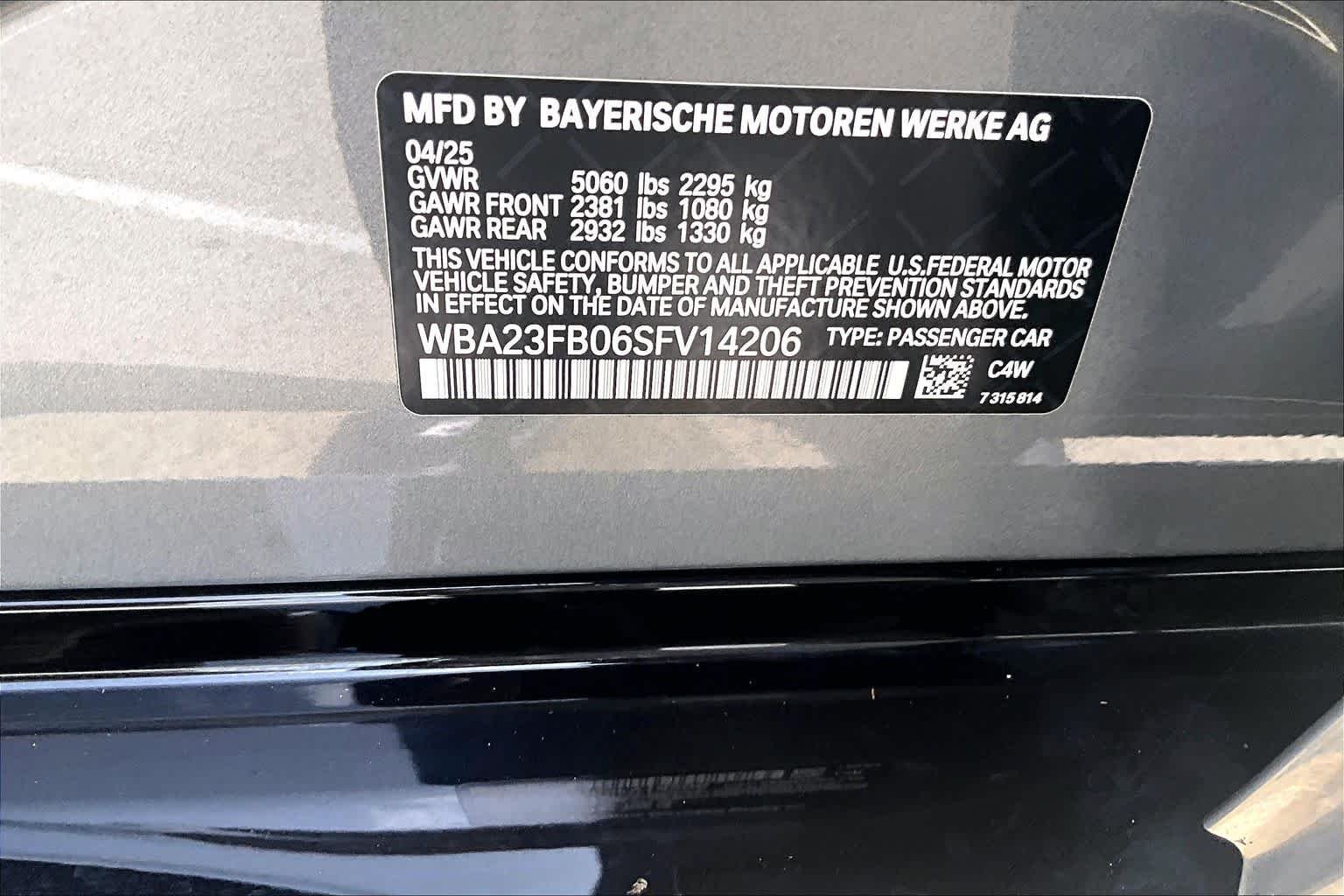 Used 2025 Skyscraper Grey Metallic BMW 430i image 33