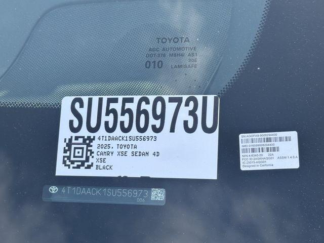 Certified Used 2025 Black Toyota XSE image 32