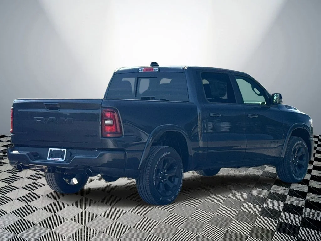 New 2026 Forged Blue Metallic Exterior Paint RAM Big Horn/Lone Star image 6