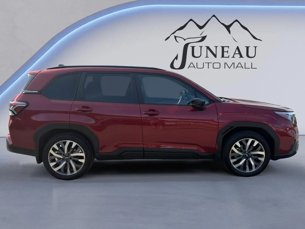 Used 2025 Crimson Red Pearl Subaru Touring image 2