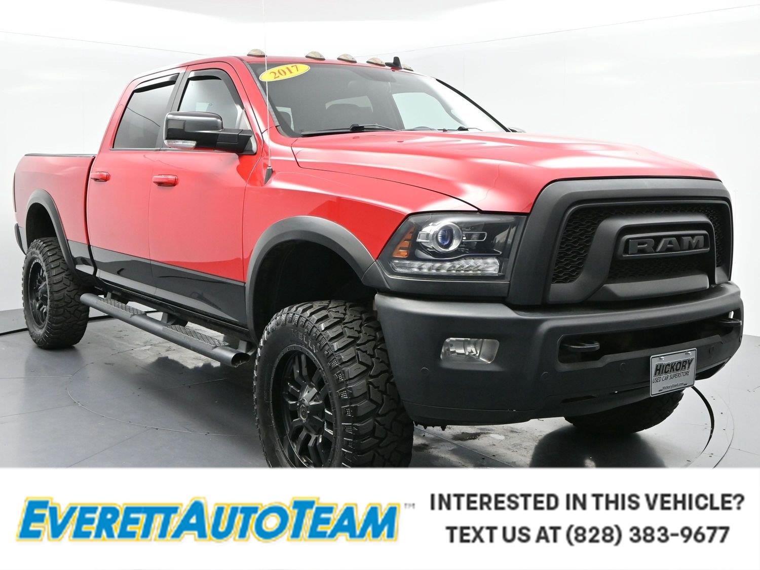 Used 2017 Flame Red Clearcoat Ram Power Wagon image 1