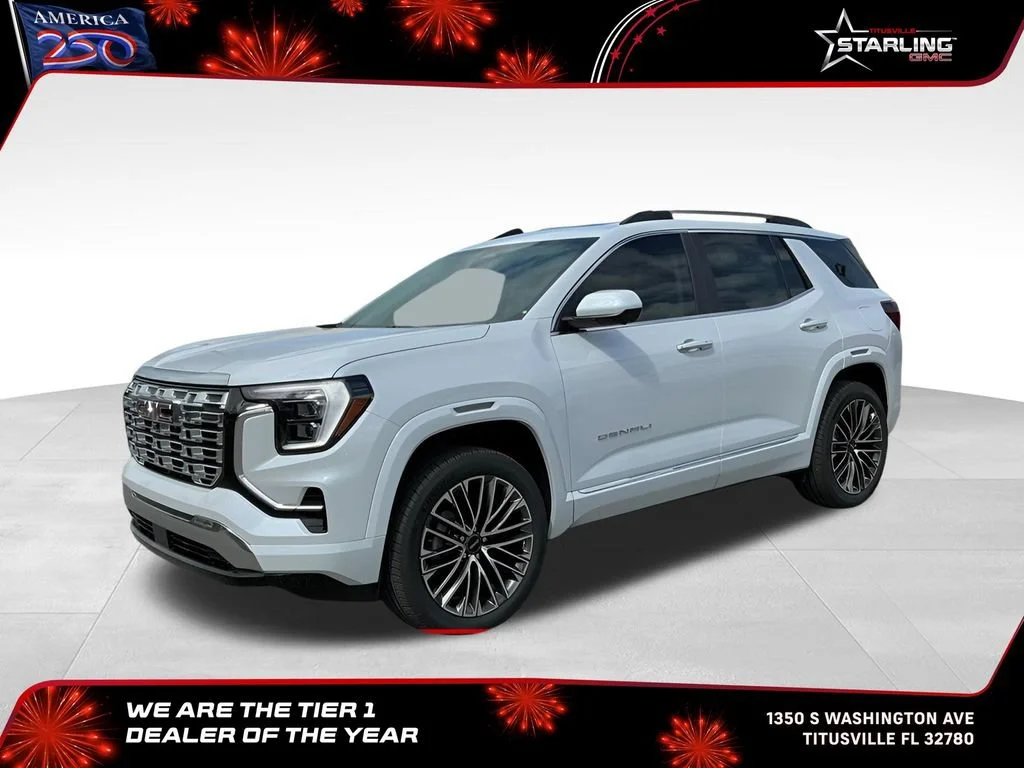 New 2026 Glacier White Tricoat GMC Denali image 1