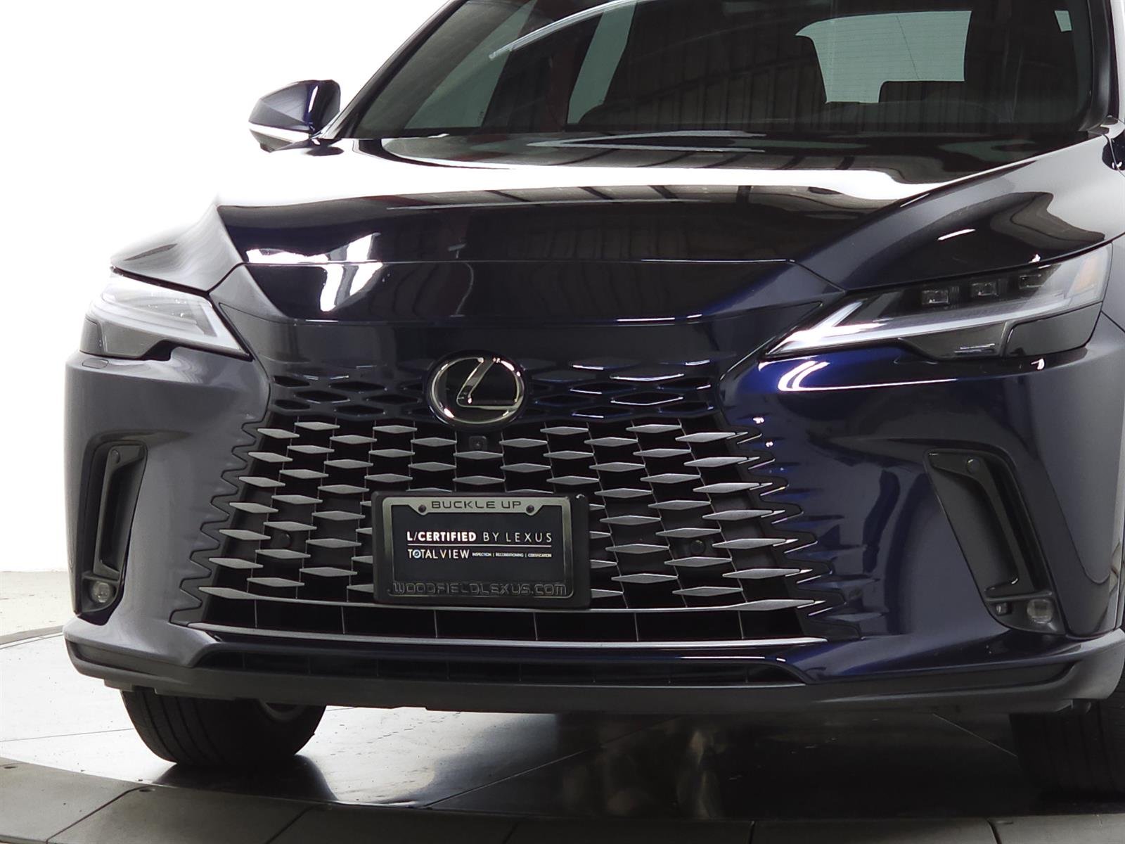 Certified Used 2024 Blue Lexus RX 350H image 3