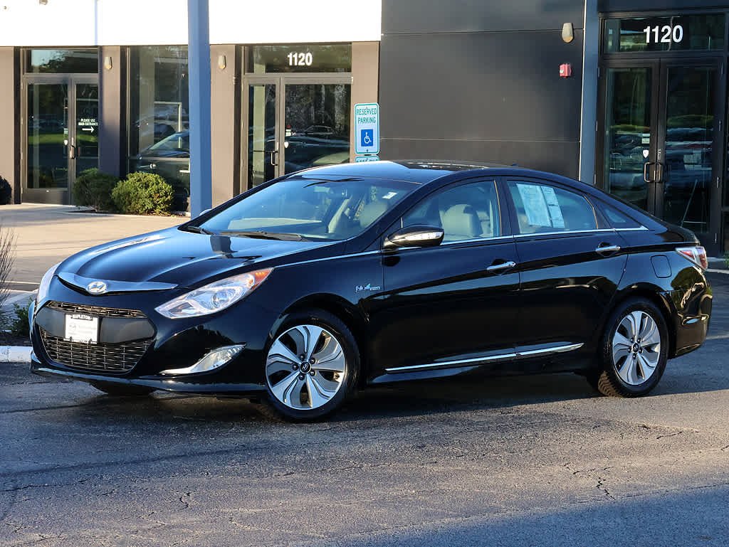Used 2013 Hyundai Sonata Hybrid Limited with VIN KMHEC4A4XDA089481 for sale in Libertyville, IL