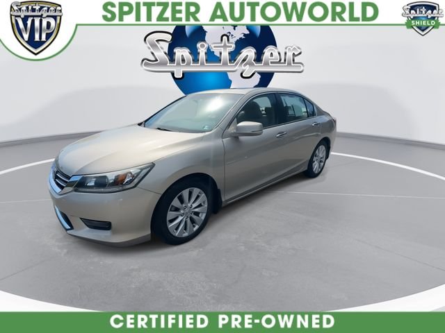 Certified Used 2015 Champagne Frost Pearl Honda EX image 4