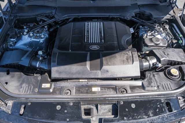 Used 2018 Byron Blue Metallic Land Rover 5.0L V8 Supercharged Autobiography image 23