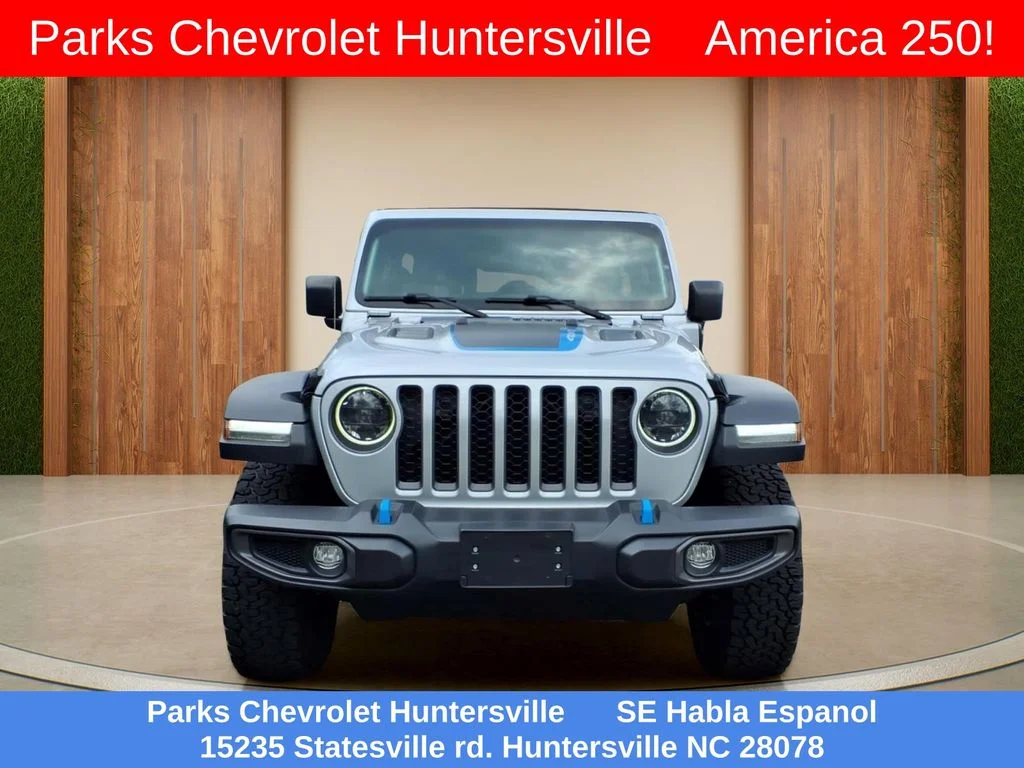 Used 2023 Silver Jeep Rubicon 20th Anniversary Edition 4xe image 2