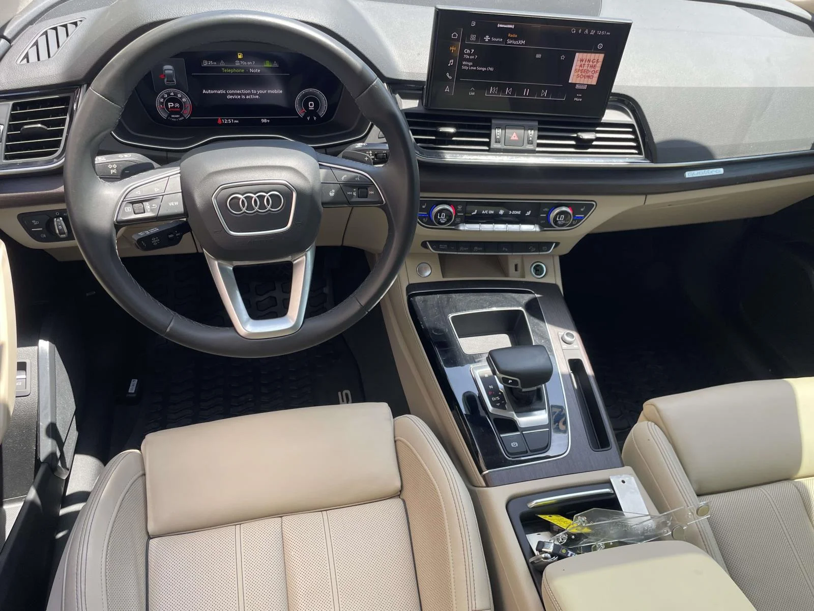 Used 2022 Glacier White Metallic Audi S line Premium Plus 45 TFSI quattro image 7
