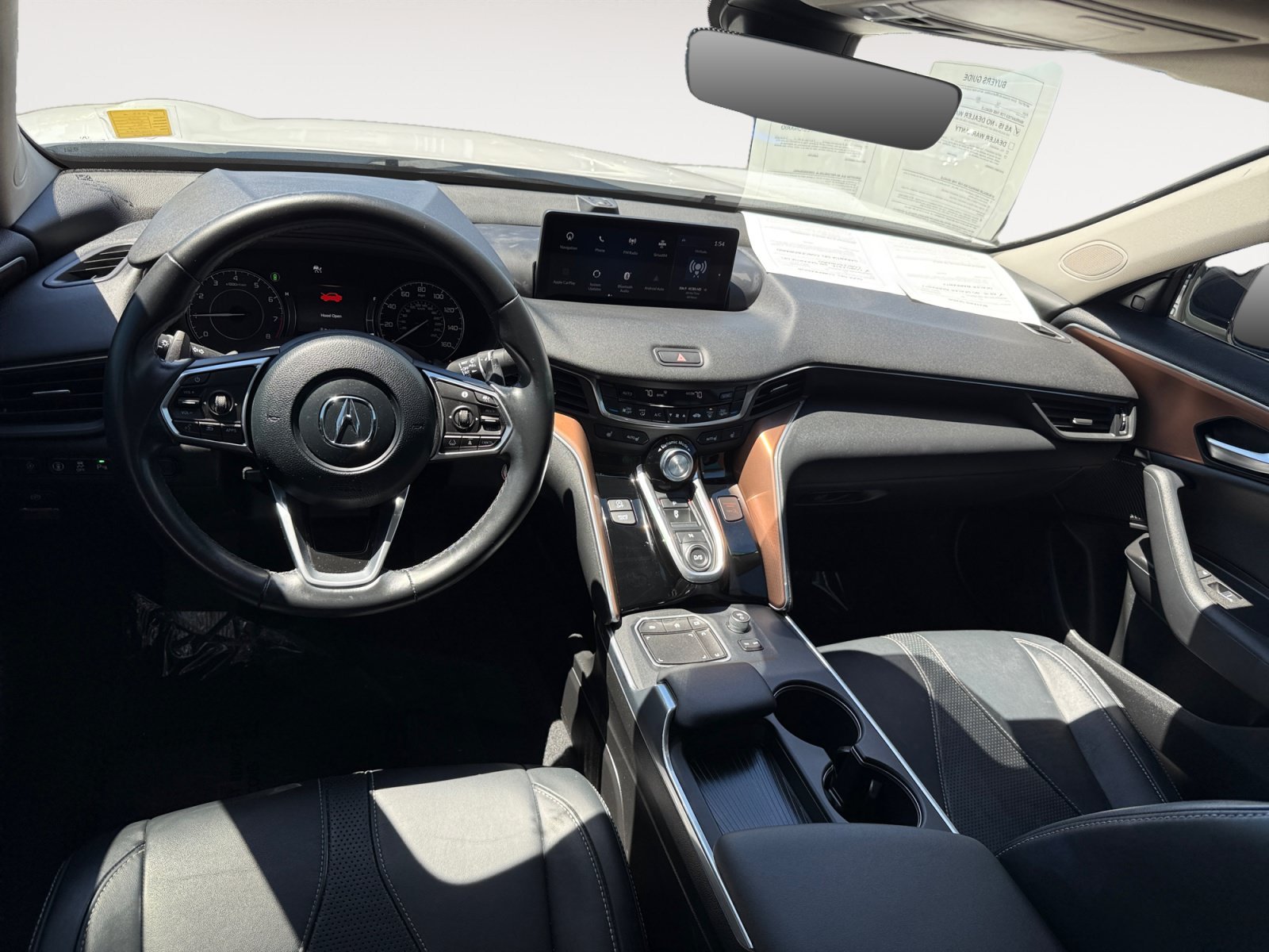 Used 2021 Platinum White Pearl Acura Technology Package image 15