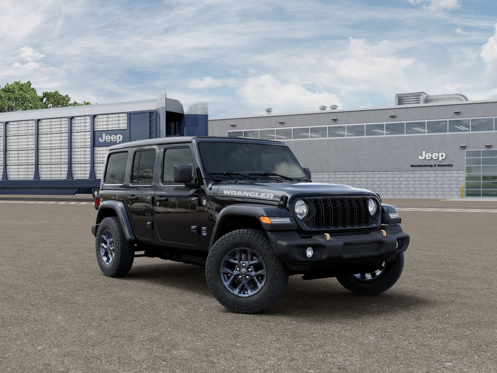 New 2026 Black Clear-Coat Exterior Paint Jeep 85th Anniversary Edition image 31
