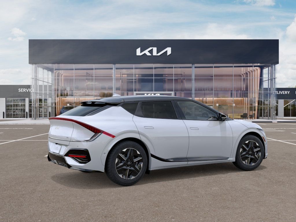 New 2026 Glacial White Pearl / Black Ro Kia GT-LINE image 6