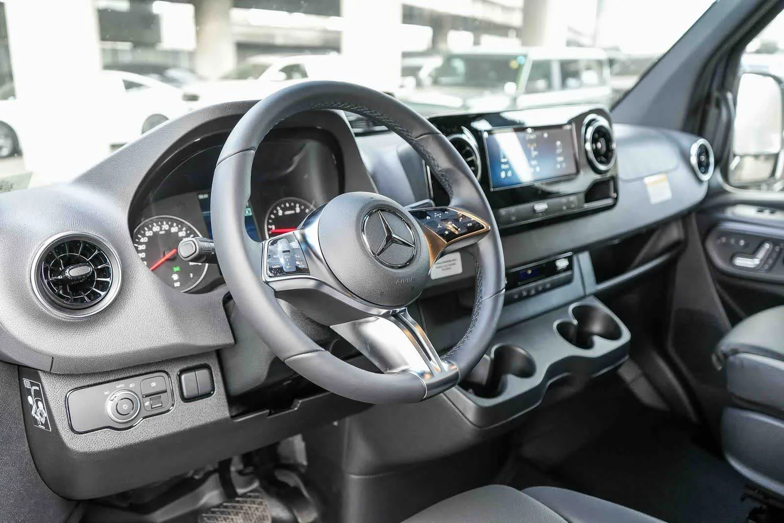 New 2026 Tenorite Gray Metallic Mercedes-Benz Cargo 144WB High Roof AWD 2.0L I4 Diesel Turbo HO image 39