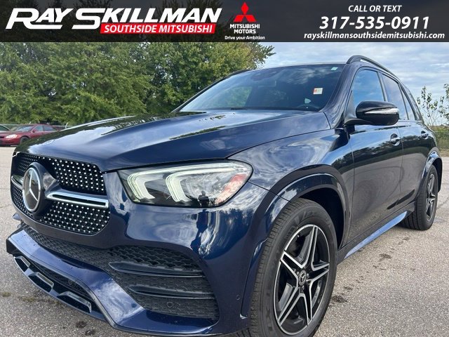 Used 2022 Blue Mercedes-Benz GLE 350 image 1