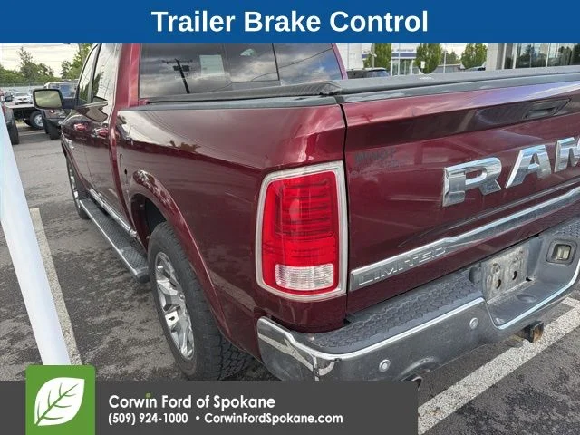 Used 2017 Delmonico Red Pearlcoat Ram Laramie Longhorn image 14