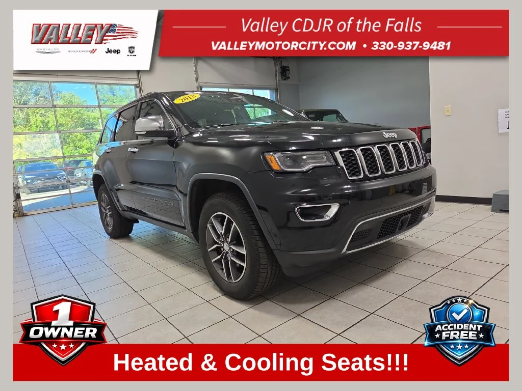Used 2018 Black Jeep Limited image 1