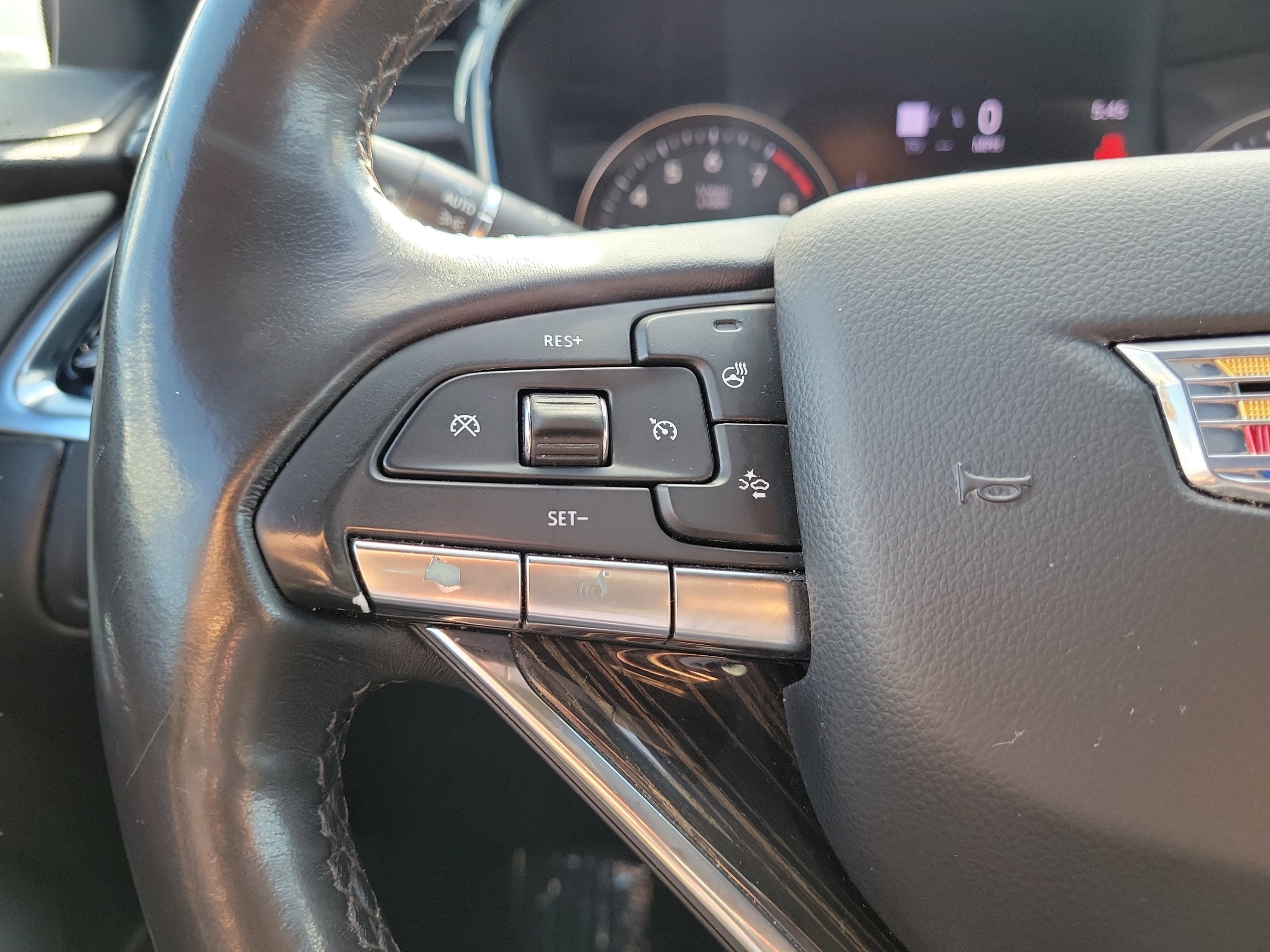 Used 2023 Stellar Black Metallic Cadillac Premium Luxury image 35
