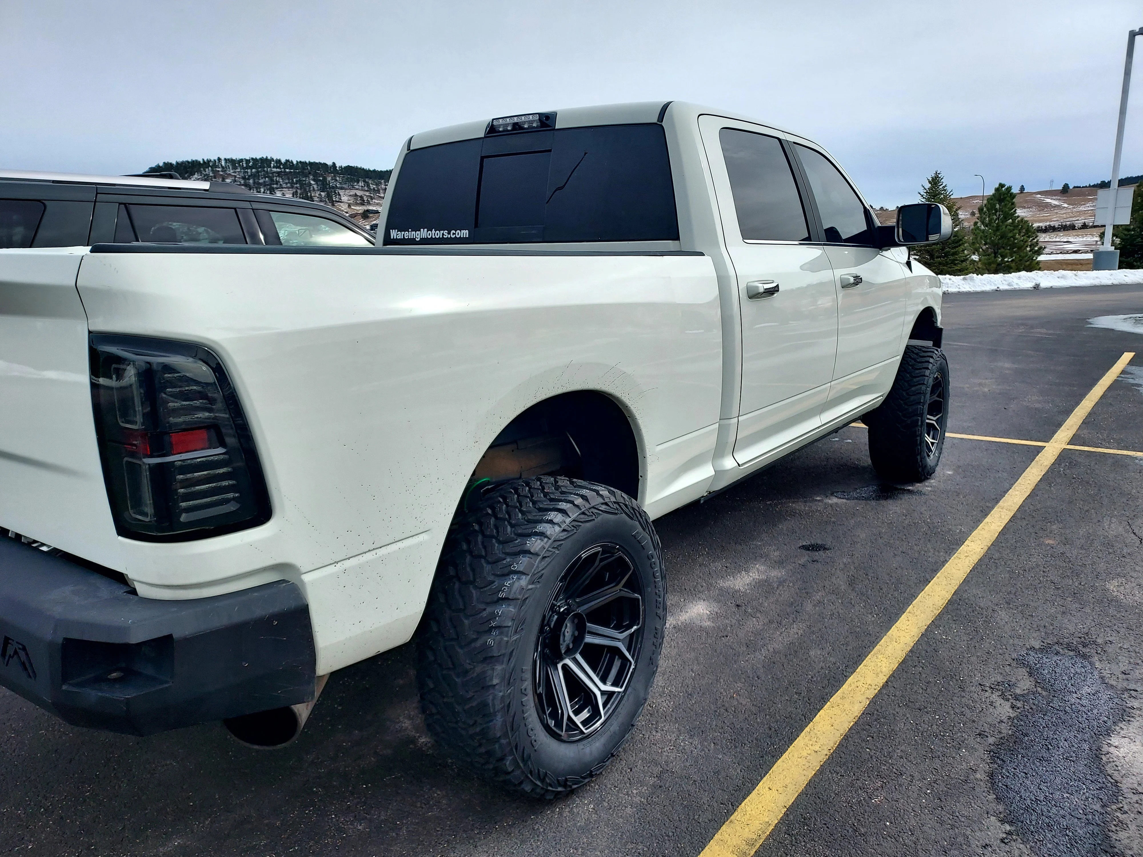 Used 2018 Pearl White Ram Longhorn image 8