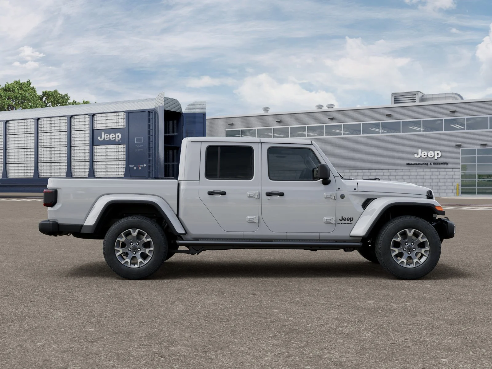 New 2026 Bright White Clear-Coat Exterior Paint Jeep Sahara image 23