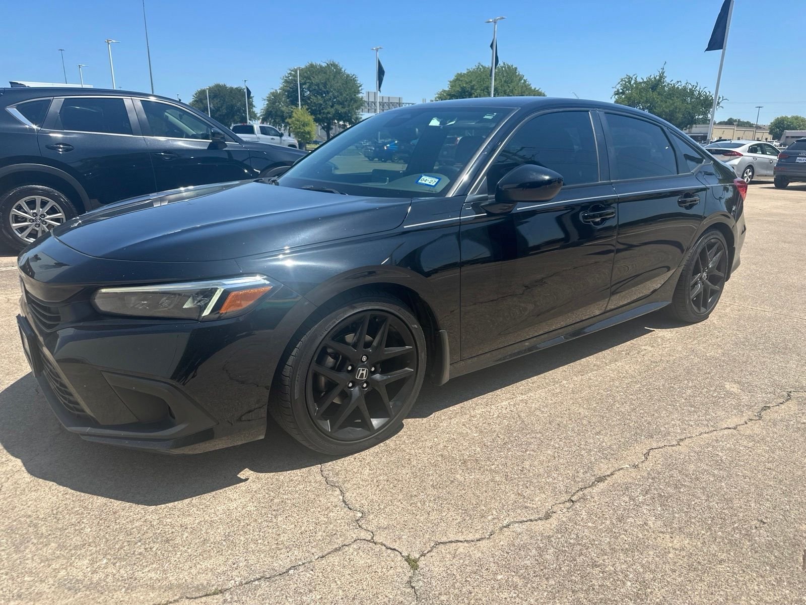 Used 2024 Crystal Black Pearl Honda Sport image 4