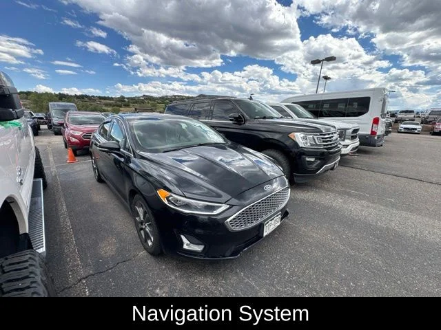 Used 2020 Black Ford Titanium image 3