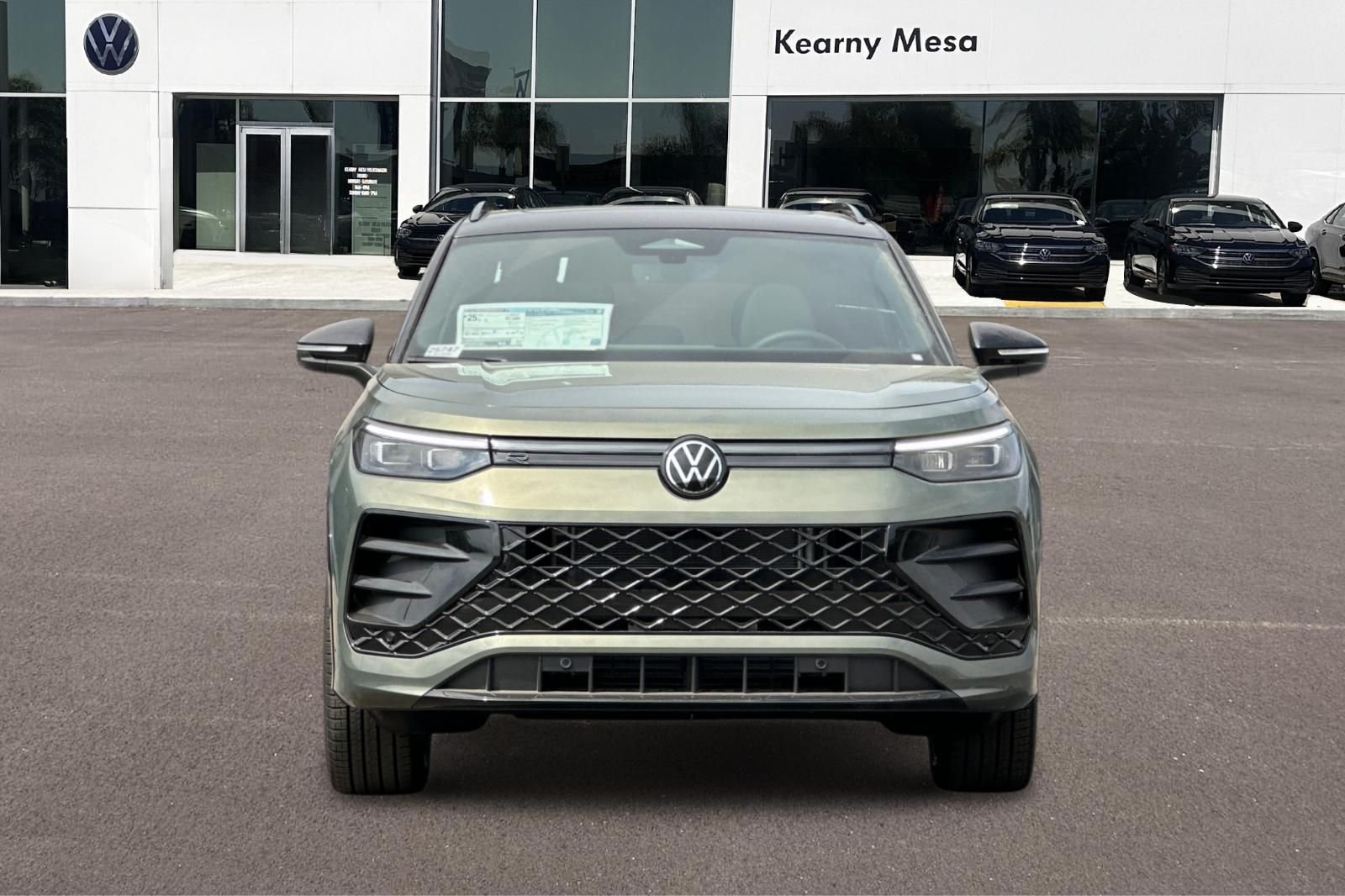 New 2026 Avocado Green w/Deep Black Roof Volkswagen 2.0T SE R-Line Black image 9