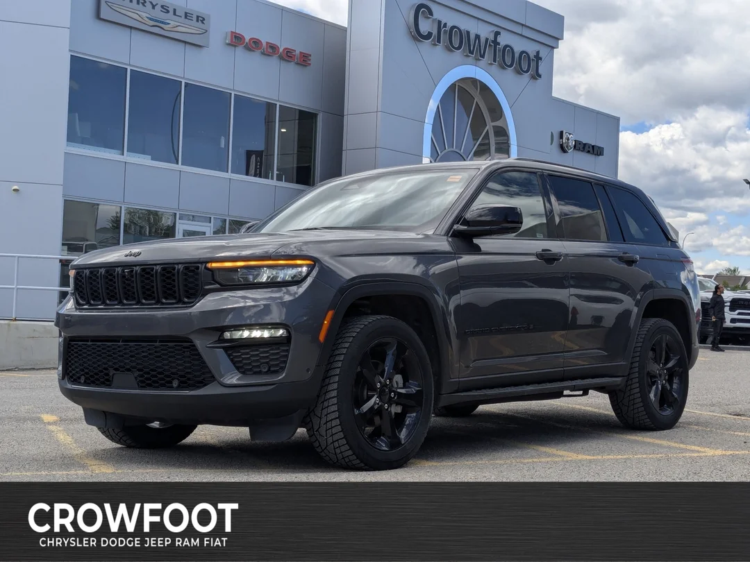 Certified Used 2025 Black Jeep Limited - - 4x4 - Luxury Tech II - Black Pkg - Command View Sunroof - Leather & More! image 1