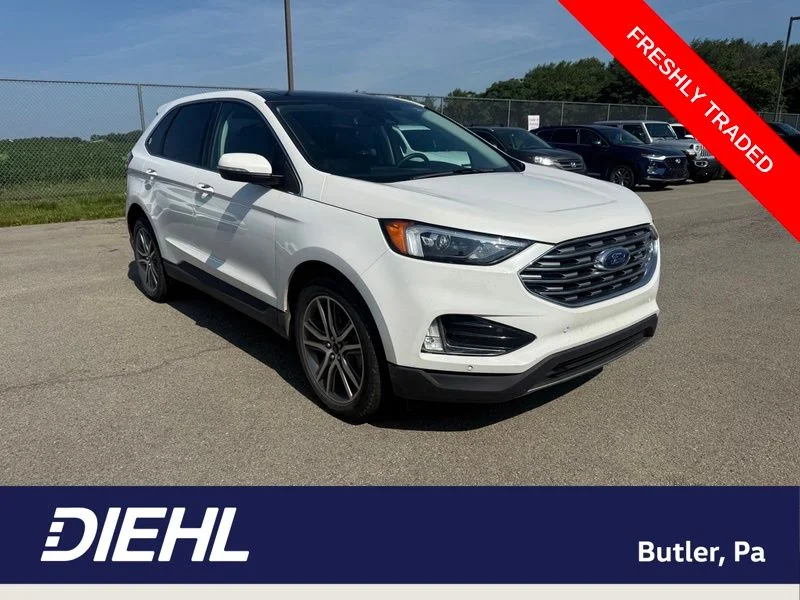 Used 2023 White Ford Titanium image 1