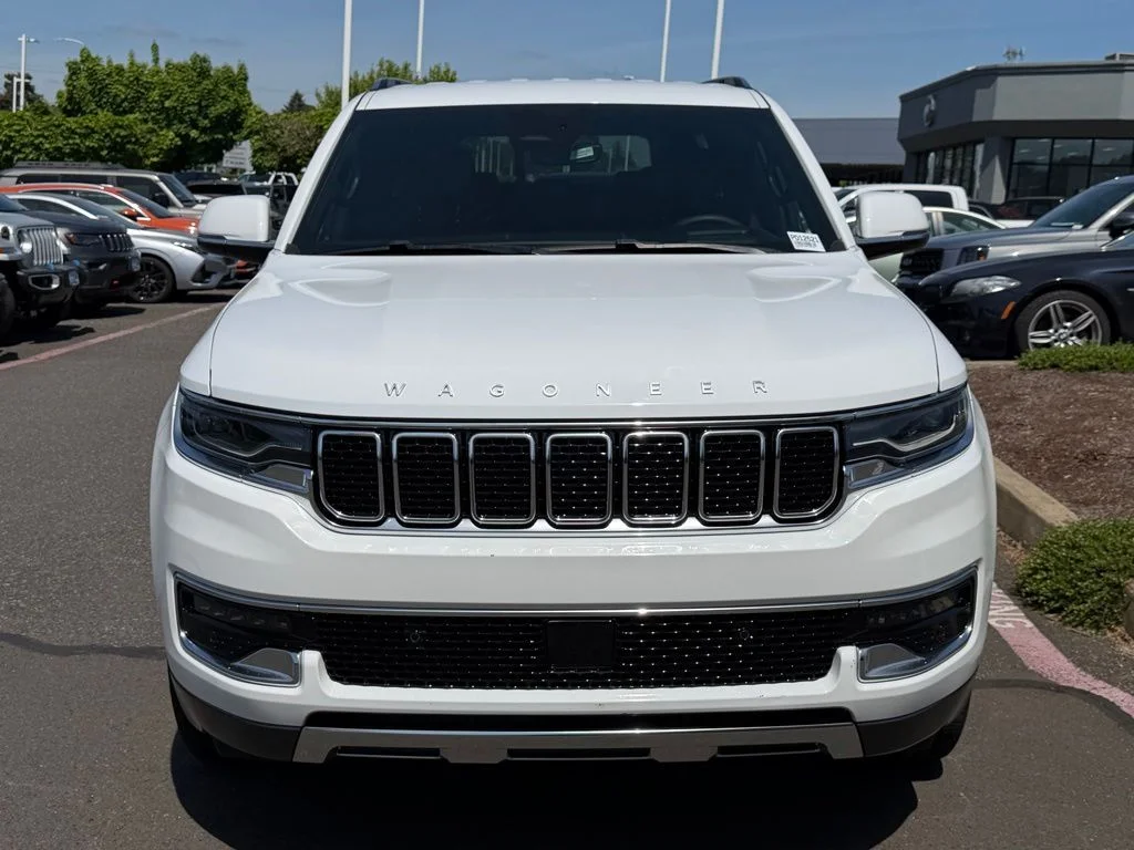 Used 2022 Bright White Clearcoat Jeep Series III image 3