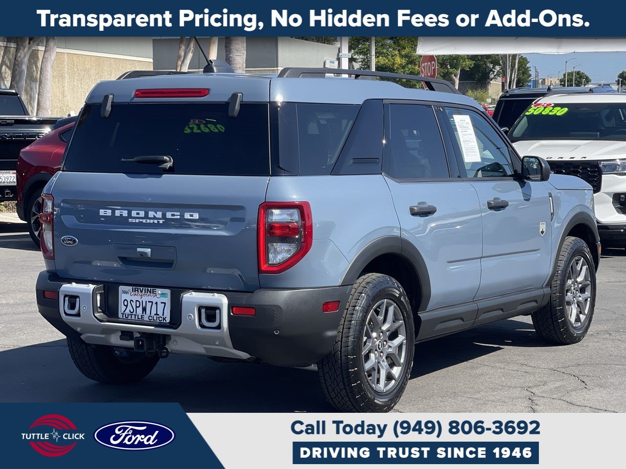 Certified Used 2025 Azure Gray Ford Big Bend image 6